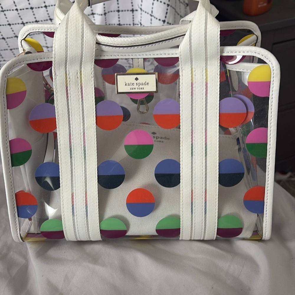 Clear Kate Spade bag